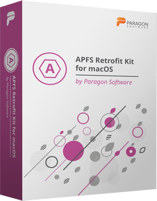 APFS Retrofit Kit for macOS firmy Paragon Software